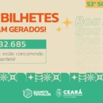 Sua Nota Tem Valor: mais de 6,7 milhões de bilhetes foram gerados para o 53º sorteio