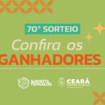 Sua Nota Tem Valor: Sefaz-CE anuncia ganhadores do 70° sorteio